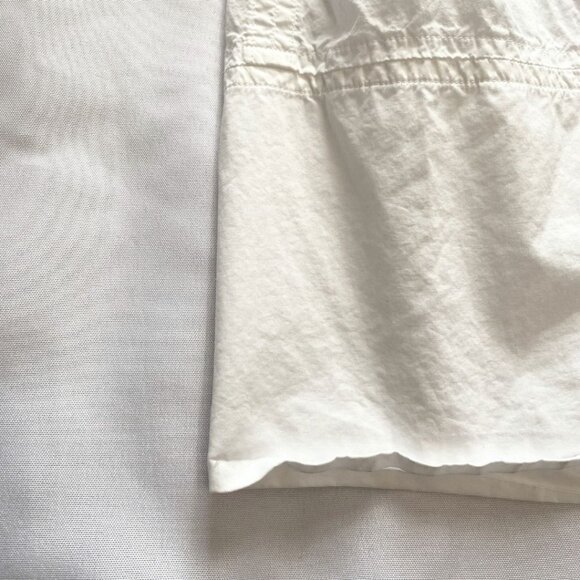 JAMES PERSE WHITE SLEEVELESS UTILITY TANK DRESS - LARGE - Picture 10 of 11